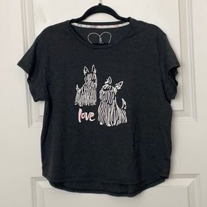 Ellen Degeneres Yorkie Love Tee Large Dogs